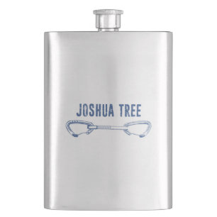 Joshua Tree California Climbing Quickdraw Flask