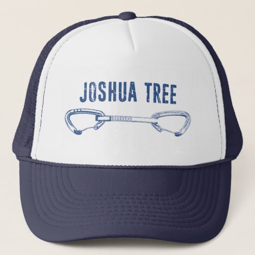 Joshua Tree California Climbing Quickdraw Trucker Hat