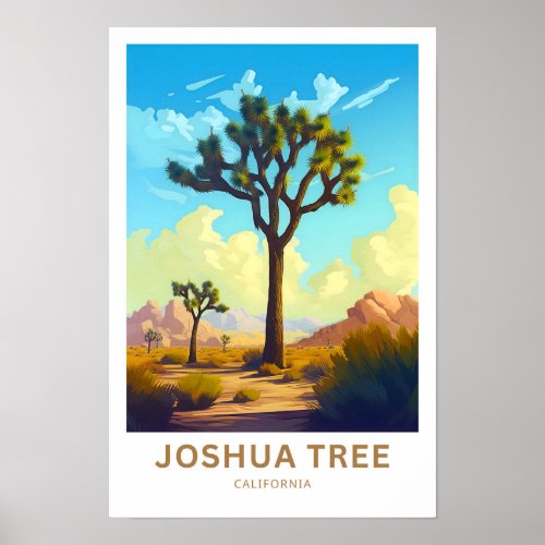 Joshua Tree California Travel Print