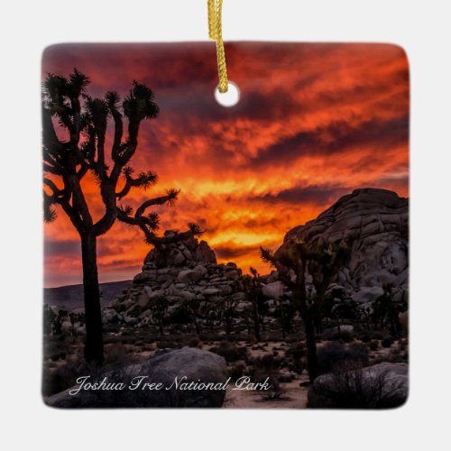 Joshua Tree Ceramic Ornament