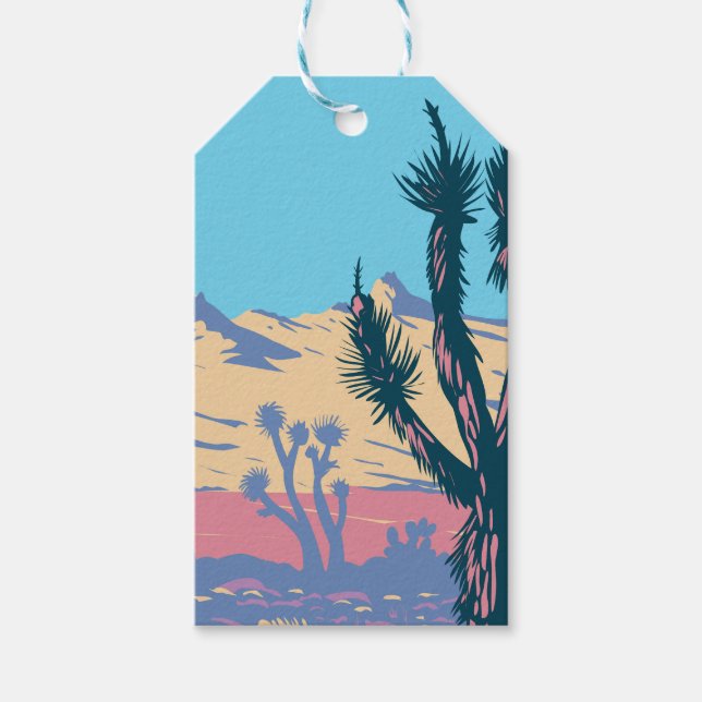 Joshua tree gift tags (Front)