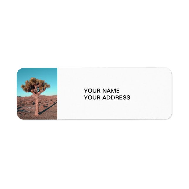 Joshua Tree Label (Front)