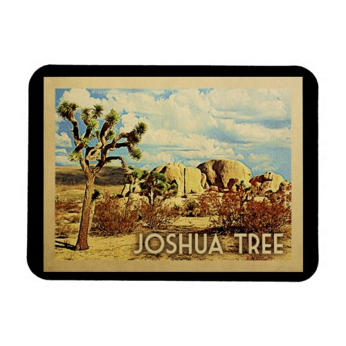 Joshua Tree Magnet California Vintage Travel