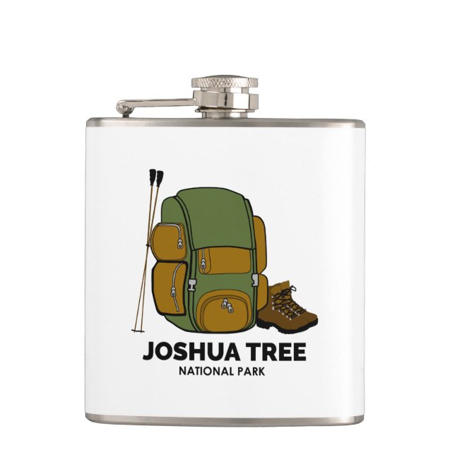 Joshua Tree National Park Backpack Flask (Front)