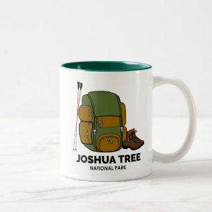 Joshua Tree National Park Backpack Two-Tone Coffee Mug