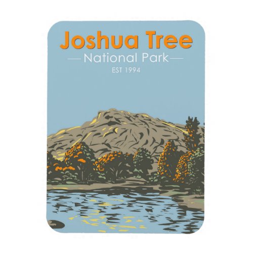 Joshua Tree National Park Barker Dam California Magnet