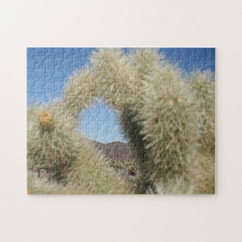 Joshua Tree National Park Cactus Garden Scenic Jigsaw Puzzle