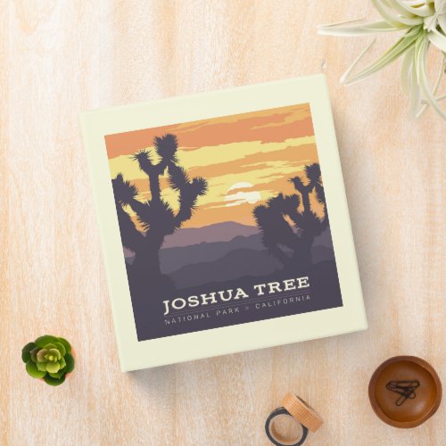 Joshua Tree National Park  California 3 Ring Binder