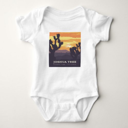 Joshua Tree National Park  California Baby Bodysuit