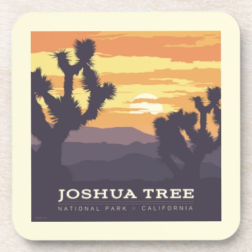 Joshua Tree National Park  California Beverage Coaster