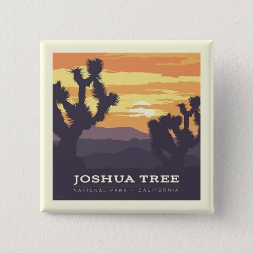 Joshua Tree National Park  California Button