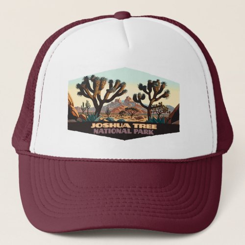 Joshua Tree National Park California Desert Trucker Hat