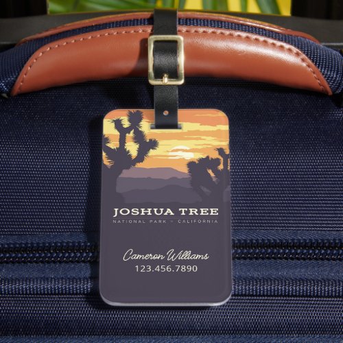 Joshua Tree National Park  California Luggage Tag