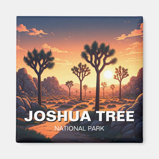 Joshua Tree National Park California Magnet (Front)