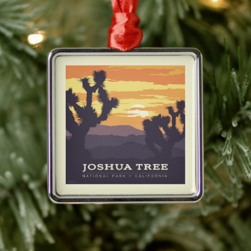 Joshua Tree National Park  California Metal Ornament