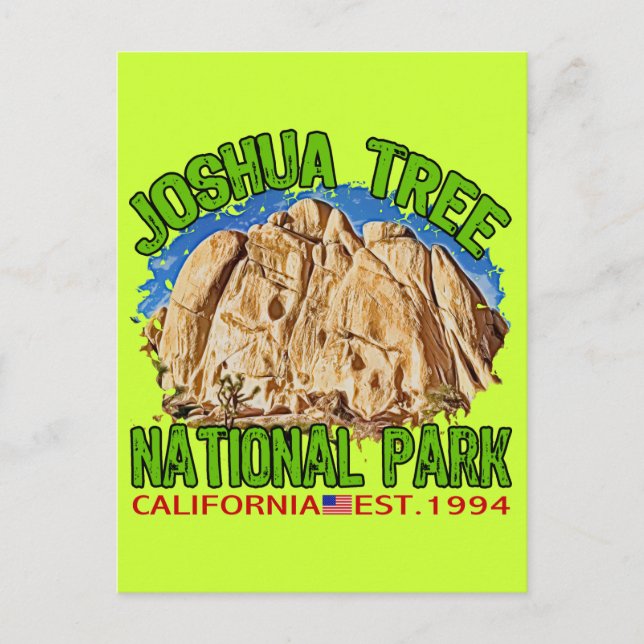 Joshua Tree National Park, California Postcard (Front)