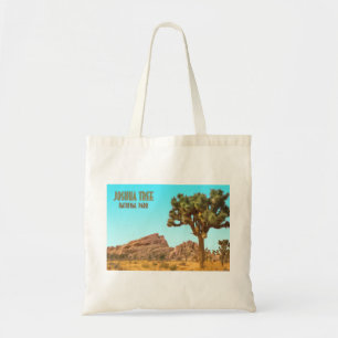 Joshua Tree National Park California Vintage Tote Bag