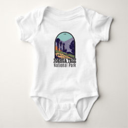 Joshua Tree National Park Cottonwood Springs Oasis Baby Bodysuit