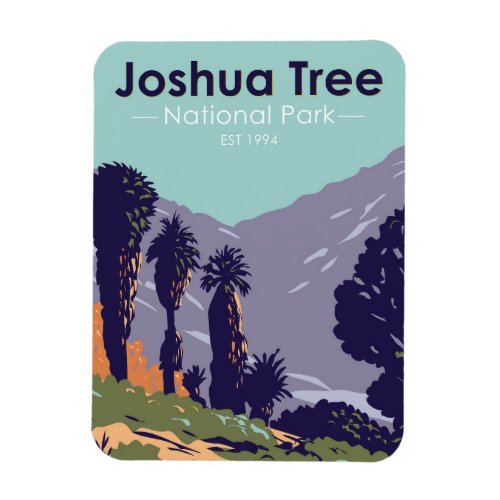Joshua Tree National Park Cottonwood Springs Oasis Magnet