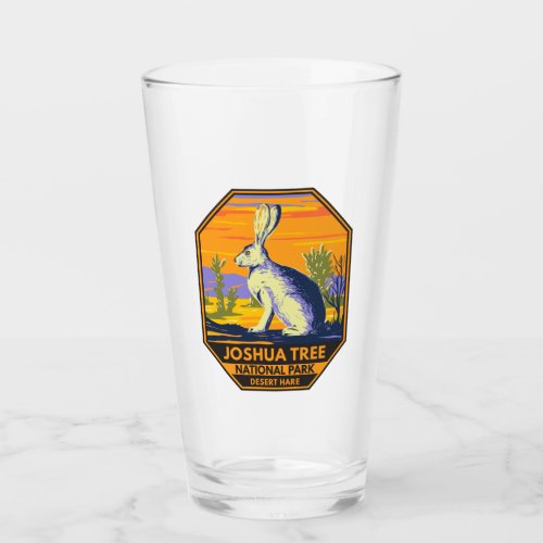 Joshua Tree National Park Desert Hare Vintage Glass