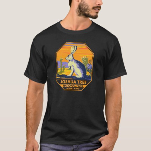 Joshua Tree National Park Desert Hare Vintage T_Shirt