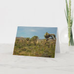 Joshua Tree National Park Desert Landscape Card