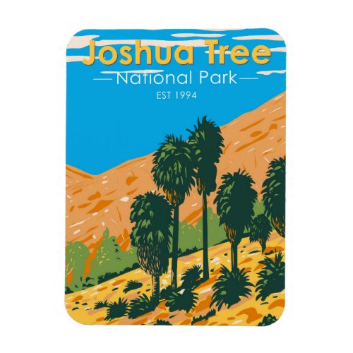 Joshua Tree National Park Fortynine Palms Oasis Magnet