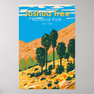 Joshua Tree National Park Fortynine Palms Oasis Poster