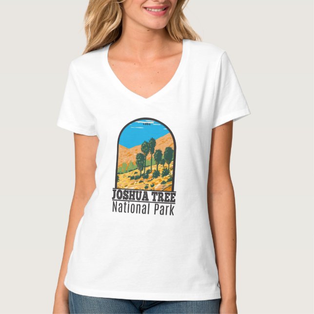 Joshua Tree National Park Fortynine Palms Oasis T-Shirt (Front)