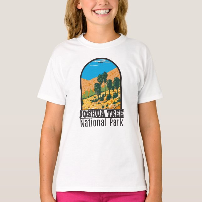Joshua Tree National Park Fortynine Palms Oasis T- T-Shirt (Front)