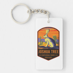 Joshua Tree National Park Hare Keychain