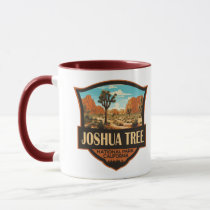Joshua Tree National Park Illustration Retro