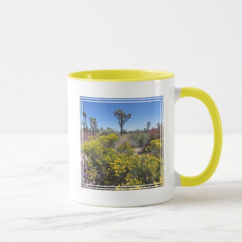 Joshua Tree National Park In Bloom Mug