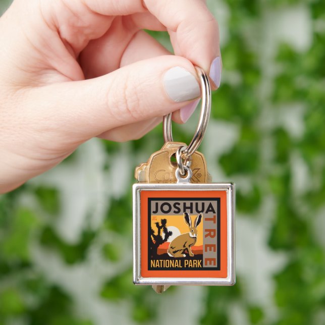 Joshua Tree National Park | Jackrabbit Keychain (Hand)