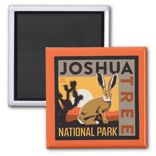 Joshua Tree National Park  Jackrabbit Magnet