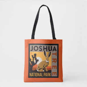 Joshua Tree National Park Jackrabbit Tote Bag