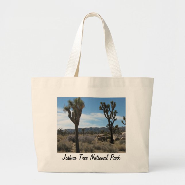 Joshua Tree National Park Large Tote Bag (Front)