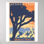 Joshua Tree National Park Litho Artwork Poster