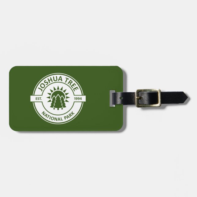 Joshua Tree National Park Luggage Tag (Front Horizontal)