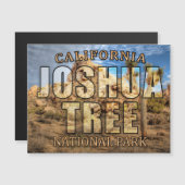 Joshua Tree National Park Magnetic Card (Front/Back)