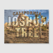 Joshua Tree National Park Magnetic Card (Front)