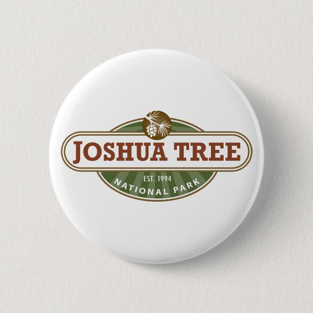 Joshua Tree National Park Pinback Button (Front)