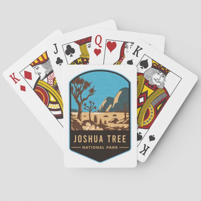 Joshua Tree National Park Poker Cards (Back)