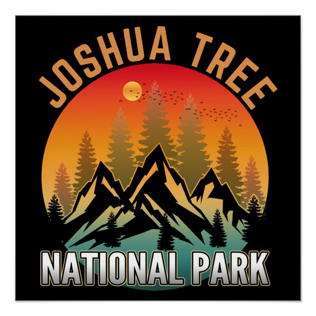 Joshua Tree National Park Poster (Front)