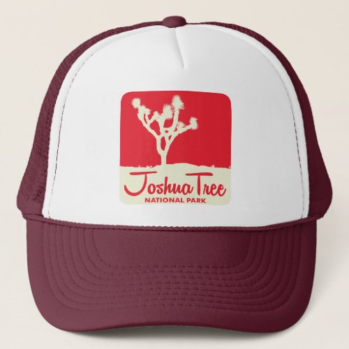 Joshua Tree National Park _ Red Trucker Hat