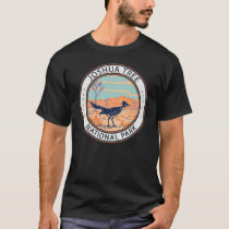 Joshua Tree National Park Roadrunner Retro Circle