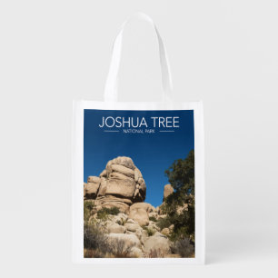 Joshua Tree National Park Stylised Travel Grocery Bag
