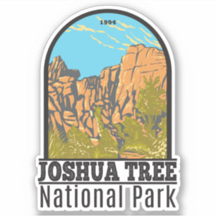 Joshua Tree National Park The Great Burrito Sticker