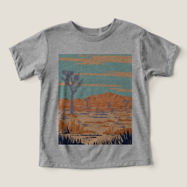 Joshua Tree National Park Toddler T-shirt (Design Front)