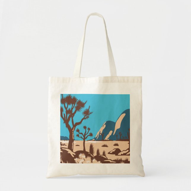 Joshua Tree National park Tote Bag (Front)